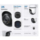 Tapo Tp-link - telecamera di sicurezza - ruotabile a 360° - visione notturna - resistente all'acqua