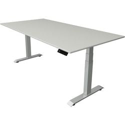 Scrivania sit-stand Kerkmann Move 4 grigio chiaro