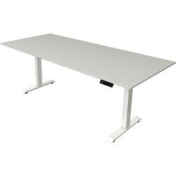 Scrivania sit-stand Kerkmann Move 4 grigio chiaro