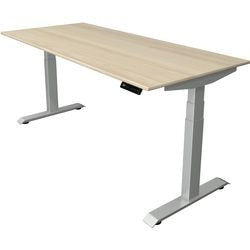 Scrivania sit-stand Kerkmann Move 4 acero