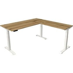 Scrivania sit-stand Kerkmann Move 4 rovere