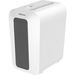Fellowes lx65 paper shredder paper shredder – p‑4 cross‑cut – safesense® – 10 sheets – 22 liters – also suitable for cards – for home home office
