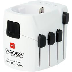 Skross wereld reis adapter pro geaard