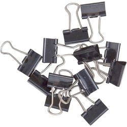 Papierklem maul metaal zwart