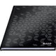 Writing pad Leitz Wow A5 checked soft cover non-perforated black