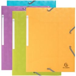 Carpeta 3 solapas exacompta 55990e pp (polipropileno) elastica