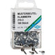 Pasador wedo metal 70 mm plateado