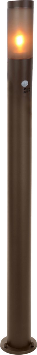 Lampada da terra Eglo Helsinki - lampada da terra per esterni - e27 - 110 cm - marrone
