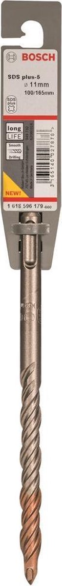 Bosch - martelli perforatori sds-plus-5 11 x 100 x 165 mm
