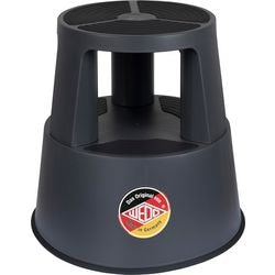 Step stool wedo 428 mm pp (polypropylene) gray