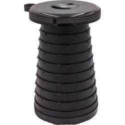 Telescopic stool wedo 75 mm pp (polypropylene) black