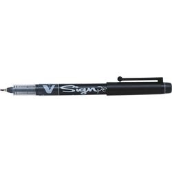 Fineliner piloto v signo 0,6 mm negro