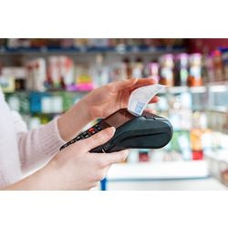Cash register roll exacompta 5740100se white 46 g