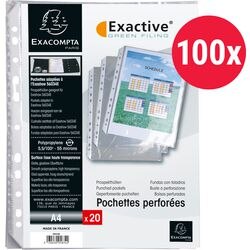 Mostra borse exacompta 5834e trasparente a4