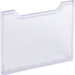 Folderhouder exacompta office 64058d liggend transparant