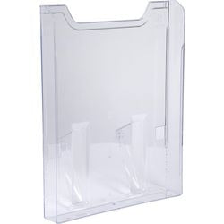 Porta depliant exacompta 64658d ufficio da appoggio trasparente