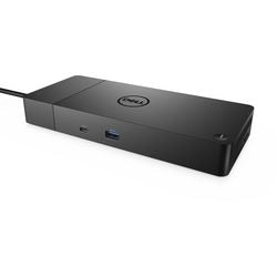 Estación de acoplamiento Dell WD19S negro USB tipo A, USB tipo C
