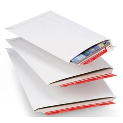 Cardboard envelopes colompac cp 012.02.020 white cardboard