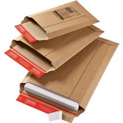 Cardboard envelopes colompac cp 010.05.020 brown corrugated cardboard