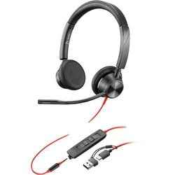 Cuffia hp poly blackwire nero 149 mm x 111 mm x 67 mm