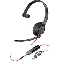 Cuffia hp poly blackwire nero 32 mm x 155 mm x 178 mm