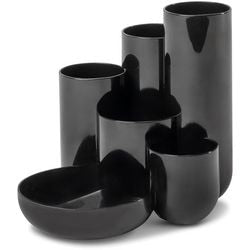 Estuche para bolígrafos Han - campus - 6 compartimentos - negro - ha-17480-13