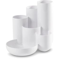 Han pen case - campus - 6 compartments - white - ha-17480-12