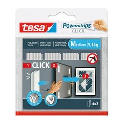 Tesa 1074193 - ciabatte click 4x2 m | 10 pezzi