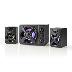 Nedis gspr31021bk sistema de altavoces negro