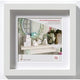 Walther stockholm - marco de madera mdf - tamaño foto 20x20 cm - blanco
