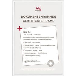 Walther new lifestyle - marco de plástico - tamaño de foto 21x29,7 cm (din A4) - blanco