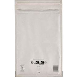 Lined envelopes mail lite f 3 white without window adhesive strip