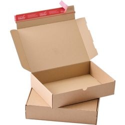 Caja plegable colompac 353 x 250 x 80 mm cartón marrón
