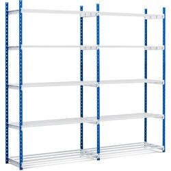 Kast paperflow staal blauw