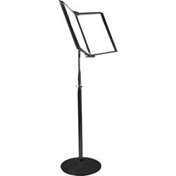 Soporte de suelo djois tarifold a4 negro PVC (cloruro de polivinilo)