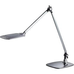 Lampada da scrivania meet alimentata da paperflow led jim argento alimentazione da rete 475 x 170 x 530 mm