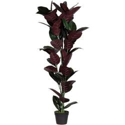 Planta artificial impulsada por paperflow mide ficus elastica 120 cm