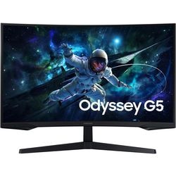 Monitor da gioco Samsung 32 LED nero LS32CG554Euxen nero
