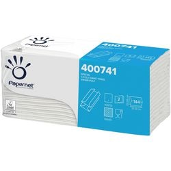 Papernet papieren handdoeken c-vouw wit