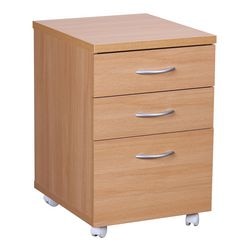 Wohnling drawer unit 3 drawers 400 (w) x 450 (d) x 600 (h) mm