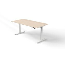 Scrivania sit-stand Kerkmann Move 3 rettangolare
