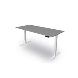 Scrivania sit-stand Kerkmann Move 3 rettangolare grafite