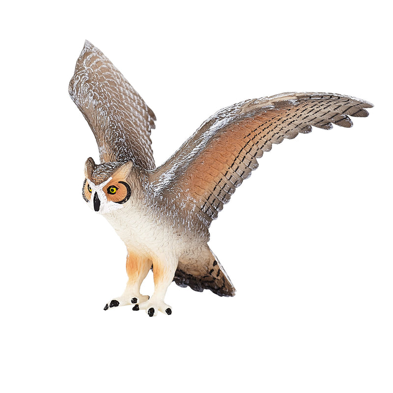 Mojo Wildlife Large Owl Horned 387284