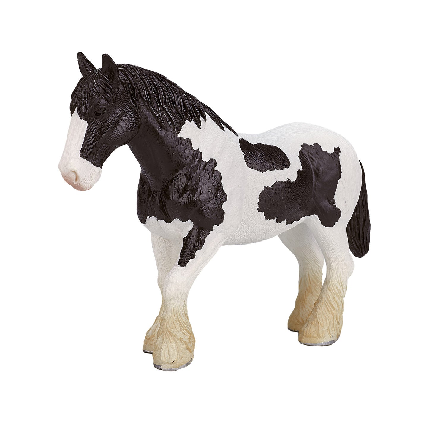 Mojo Horse World Clydesdale Horse Blanco y negro 387085