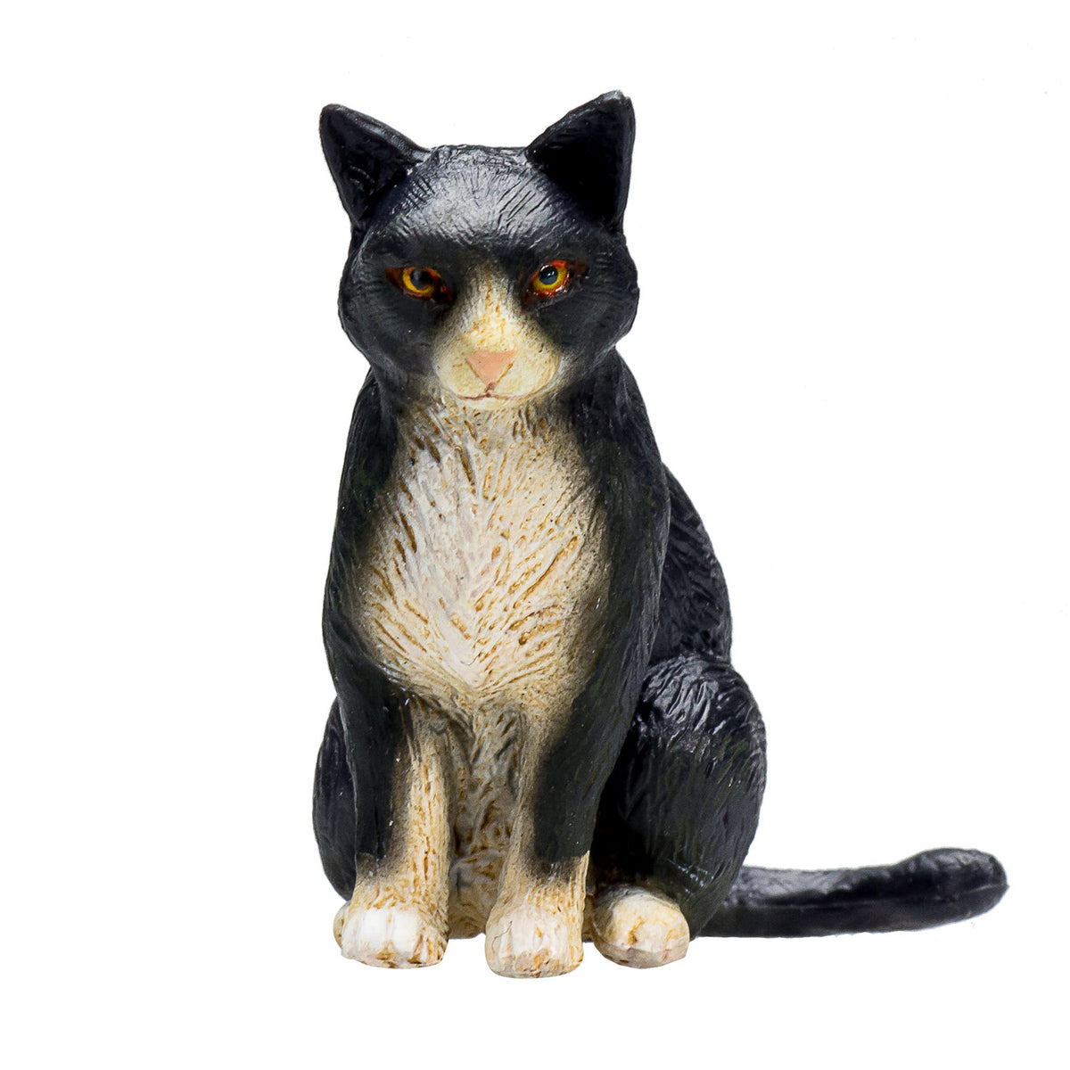 Mojo Farmland Sitting Cat Black White 387371