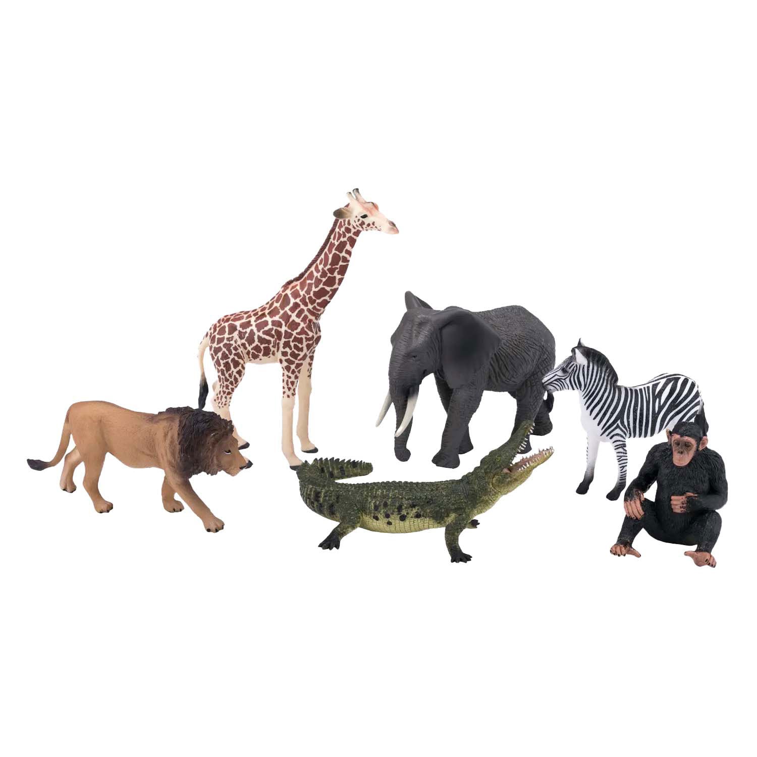 Mojo Wildlife Wild Animals Play Set, 6dlg. 380026