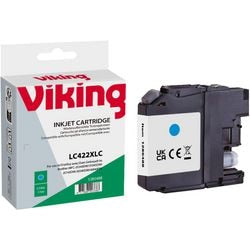 Cartuccia d'inchiostro compatibile viking lc-422xlc ciano