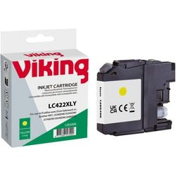 Cartuccia d'inchiostro compatibile Viking LC-422xly giallo