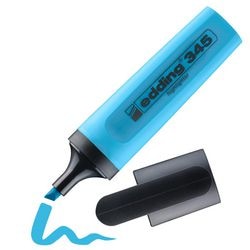 Text marker edding 345 blue permanently refillable