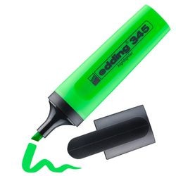 Text marker edding 345 green permanently refillable